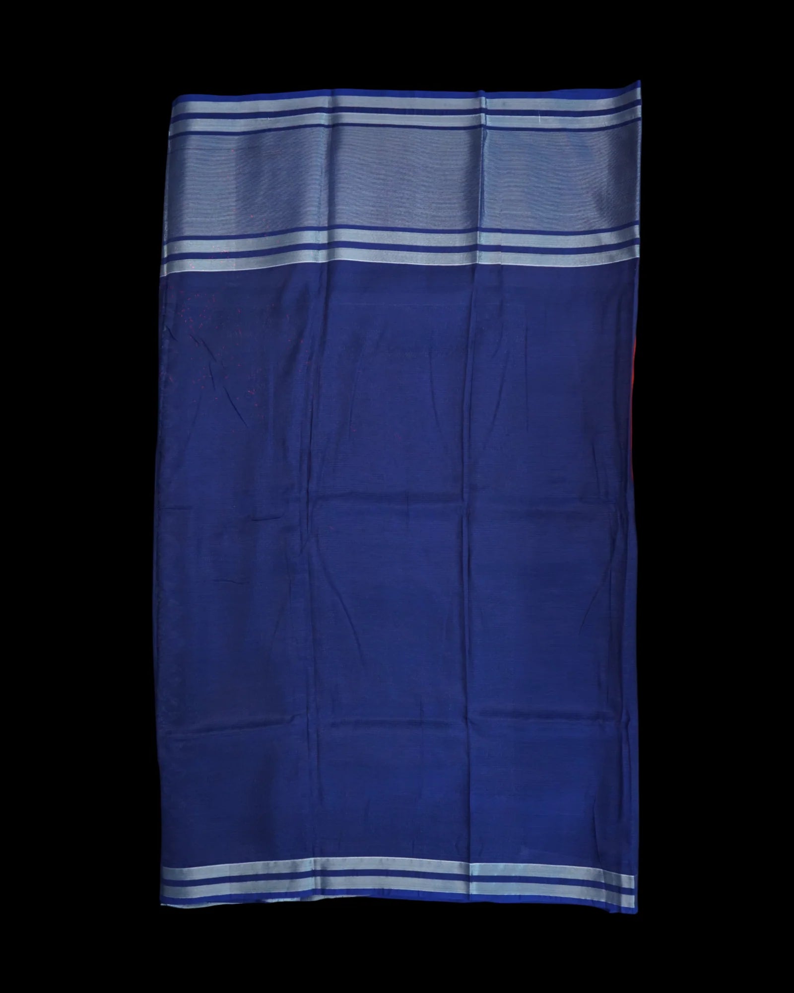 Red Mangalgiri Pure Pattu Silk Saree With Zari