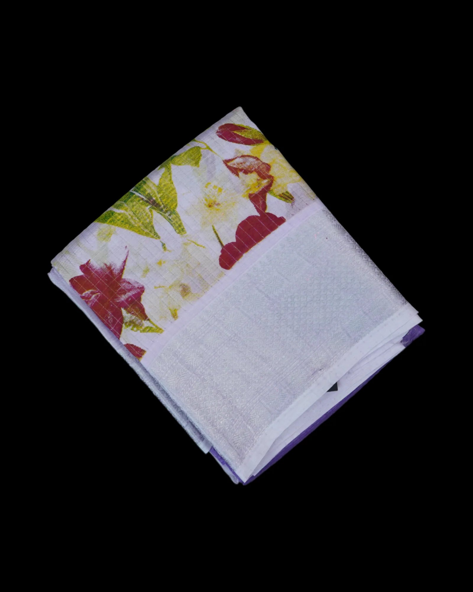 Lavender Pattu Silk Saree