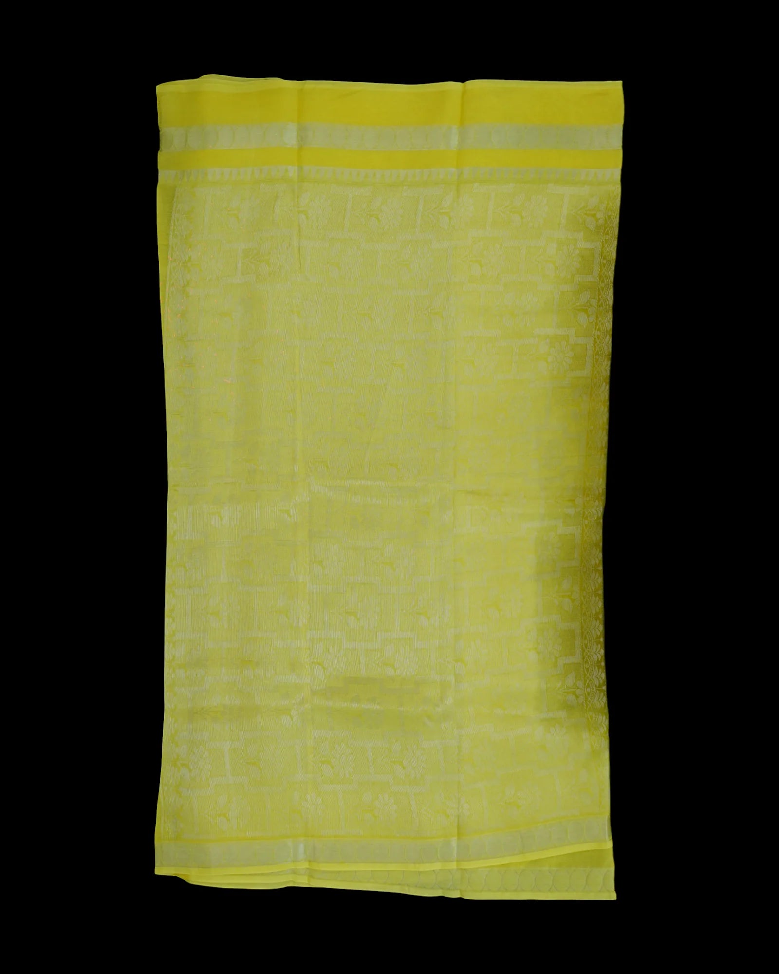 Mehendi Green Mangalgiri Pattu Silk Saree