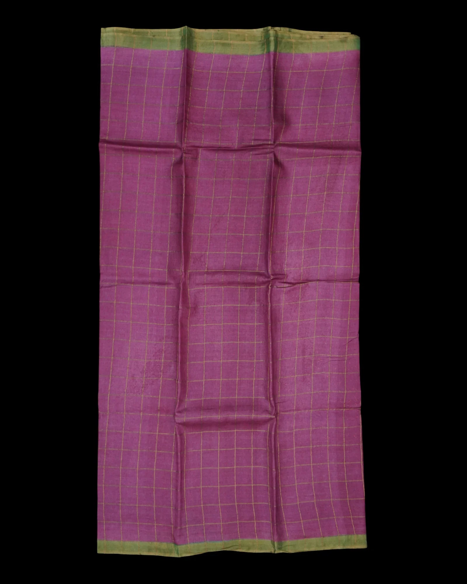 Wine Mangalgiri Silk Saree