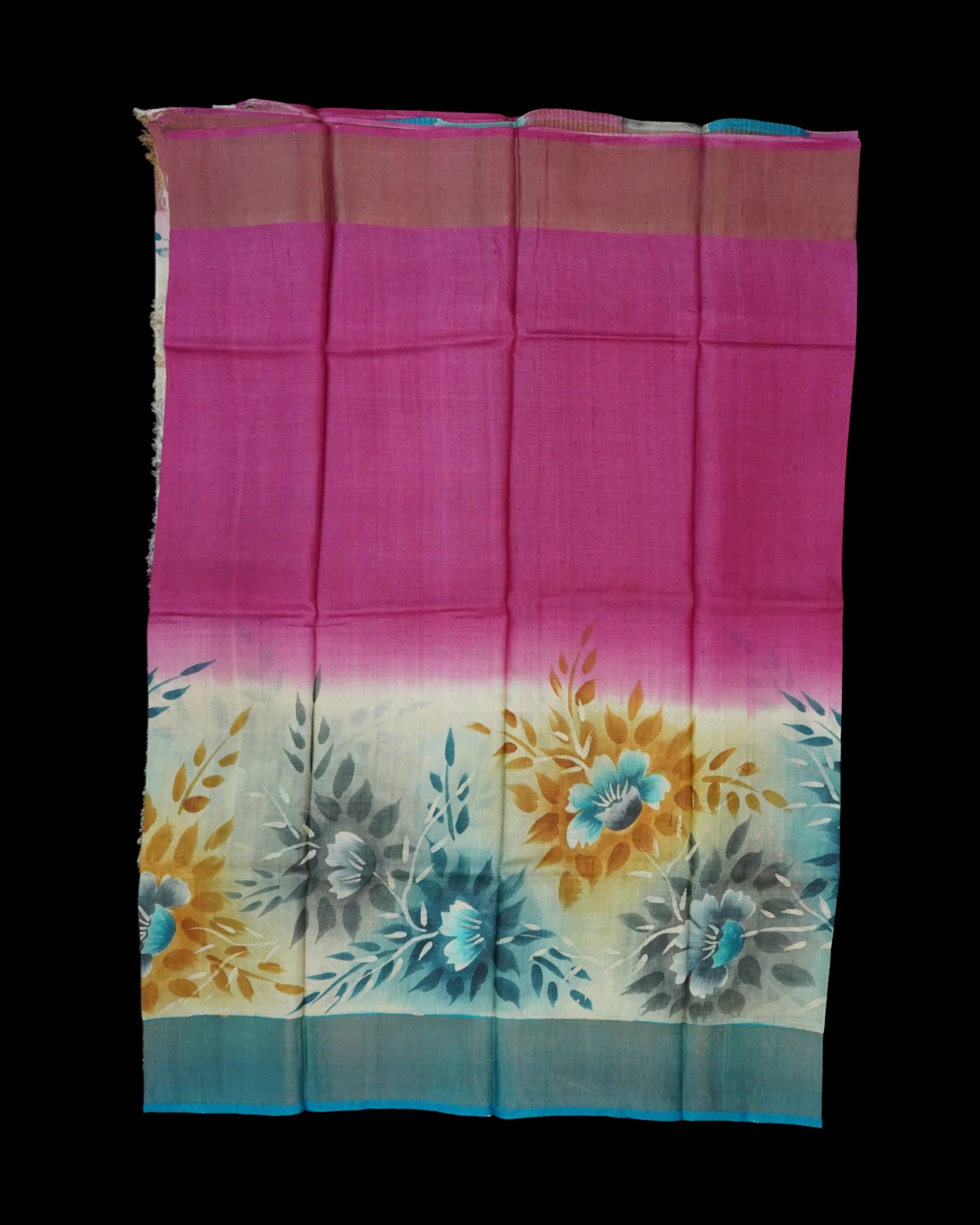 Two Tone Mangalgiri Cotton Saree