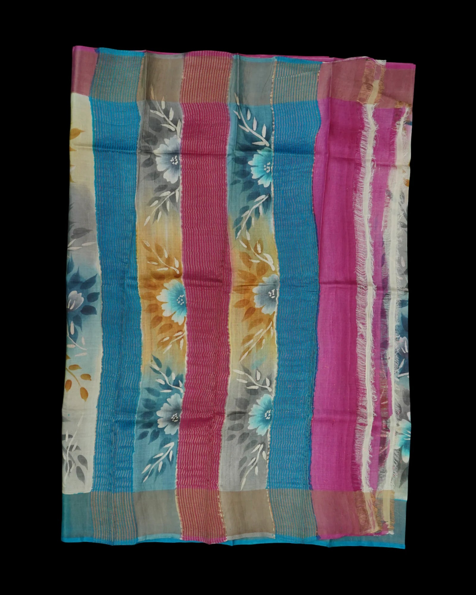 Two Tone Mangalgiri Cotton Saree