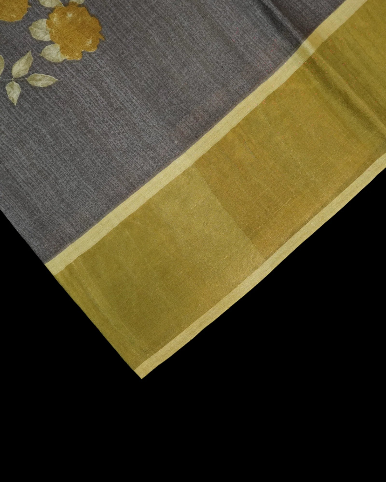 Multicolor Tussar Silk Mangalgiri Saree