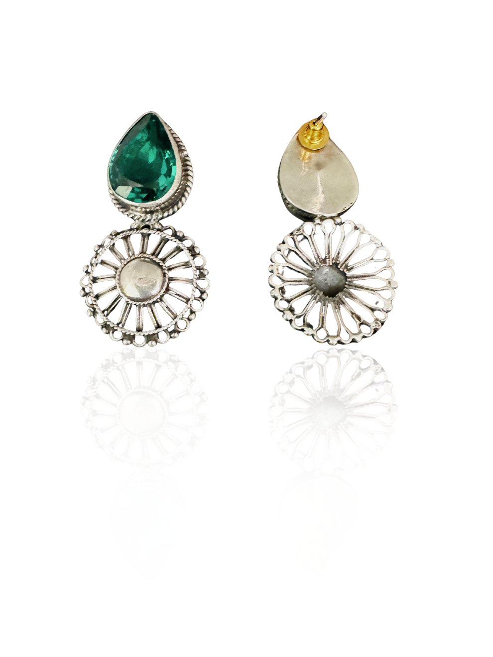 Radiant Emerald Earrings