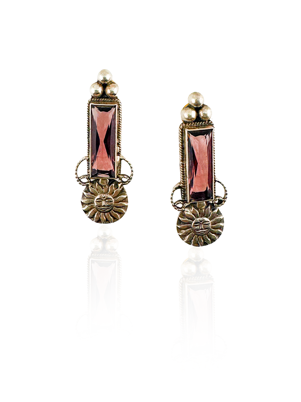 Ruby Edge Studs