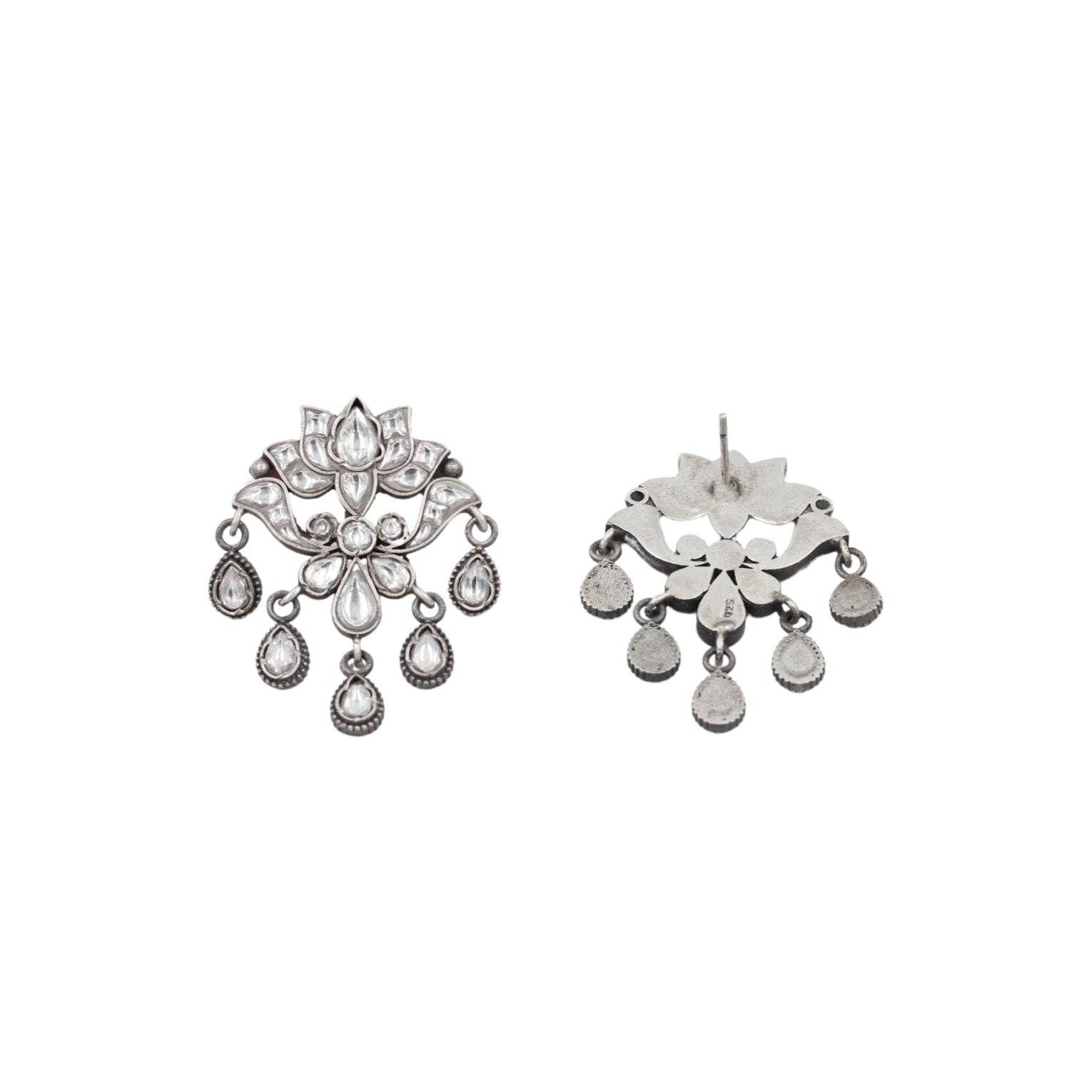 Ornate Elegance Kundan Earrings