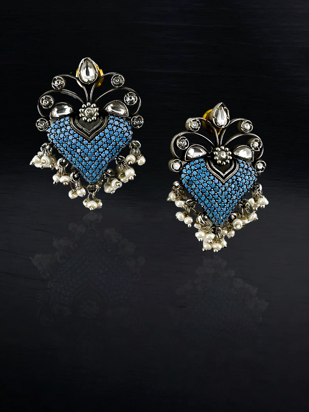 Serene Love Studs