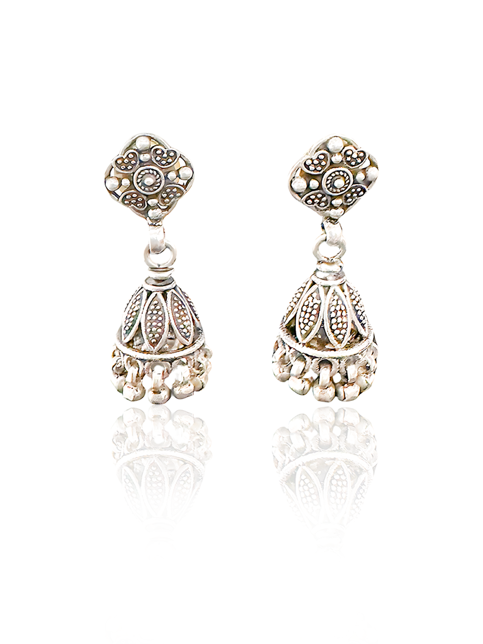 Scent of Silver Jhumkas