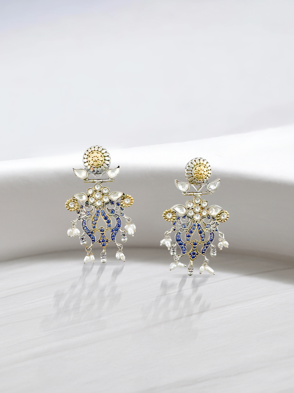 Sapphire Whimsy Danglers