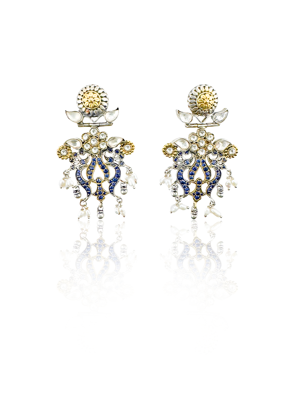 Sapphire Whimsy Danglers