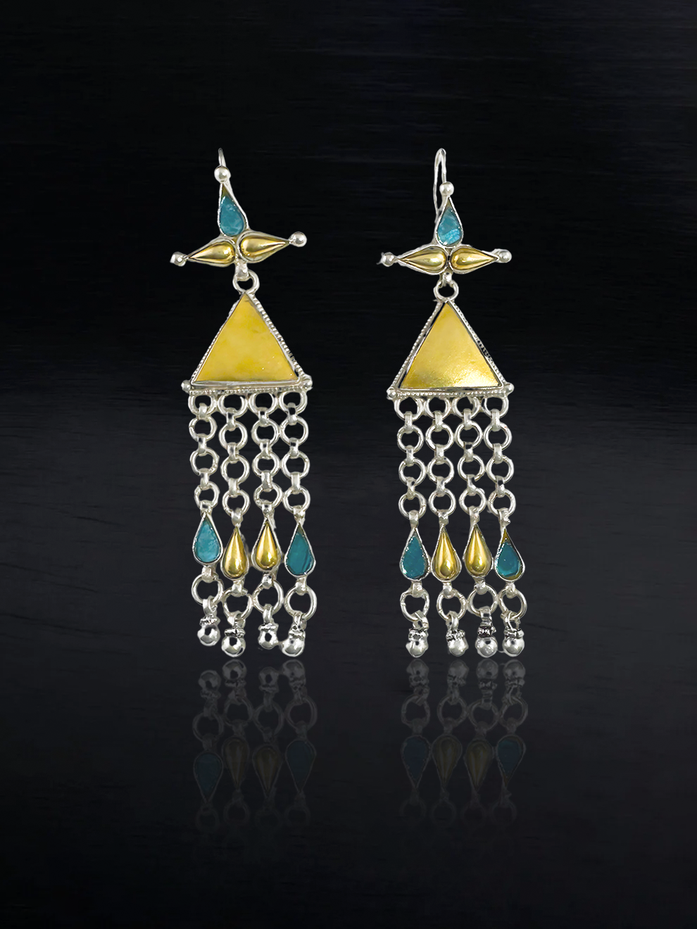 Trikona Danglers