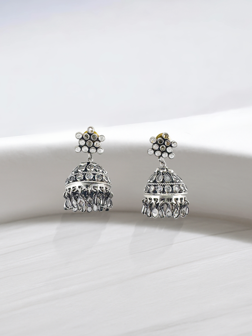 Unmatched Grace Jhumkas