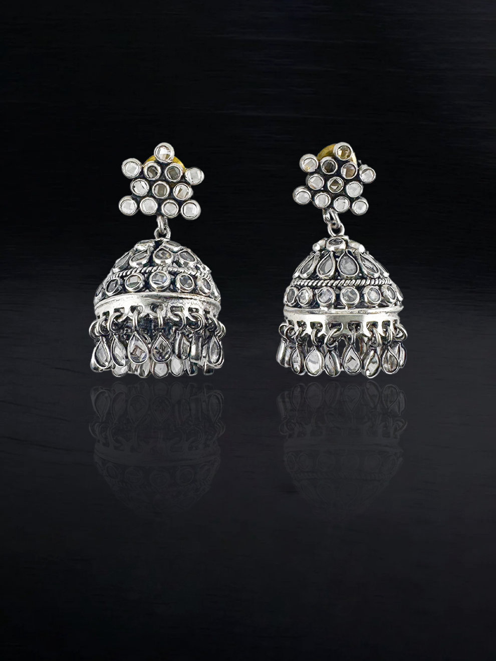 Unmatched Grace Jhumkas