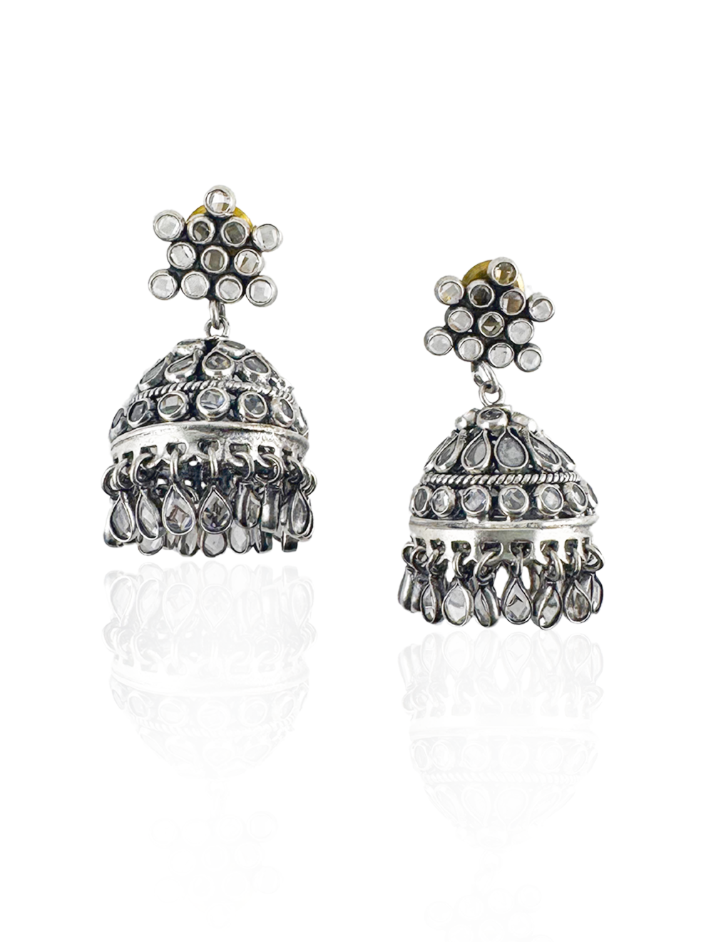 Unmatched Grace Jhumkas