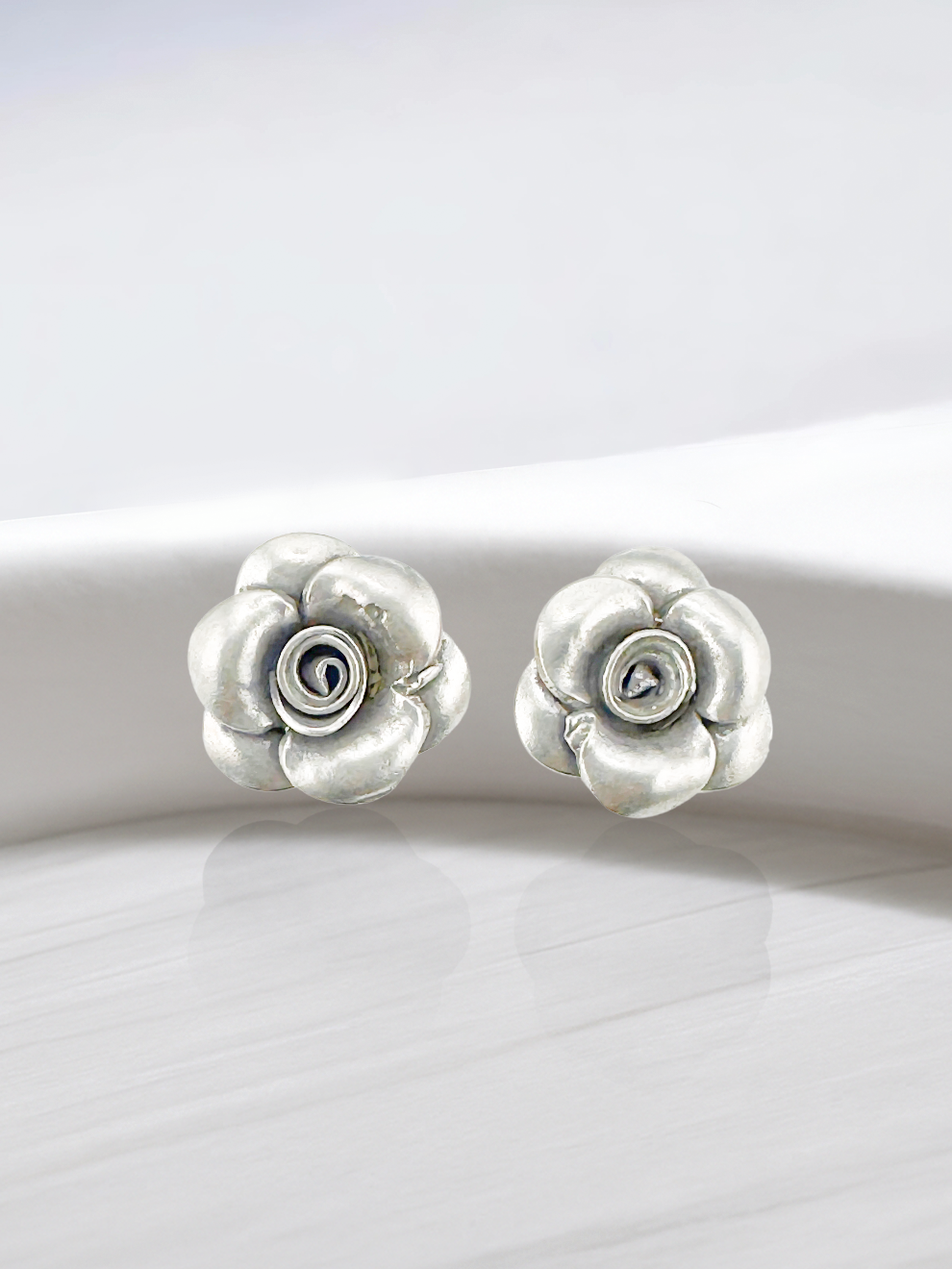 Whispers of a Rose Studs