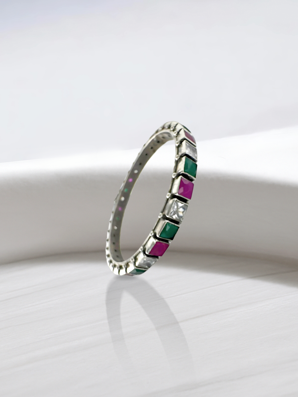 Whispers of Silver Bangles