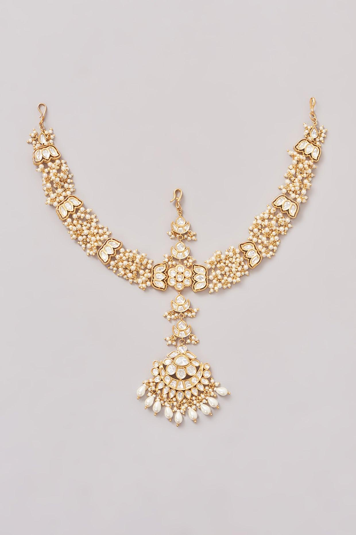 Opulent Kundan Matha Patti - Dyulokha