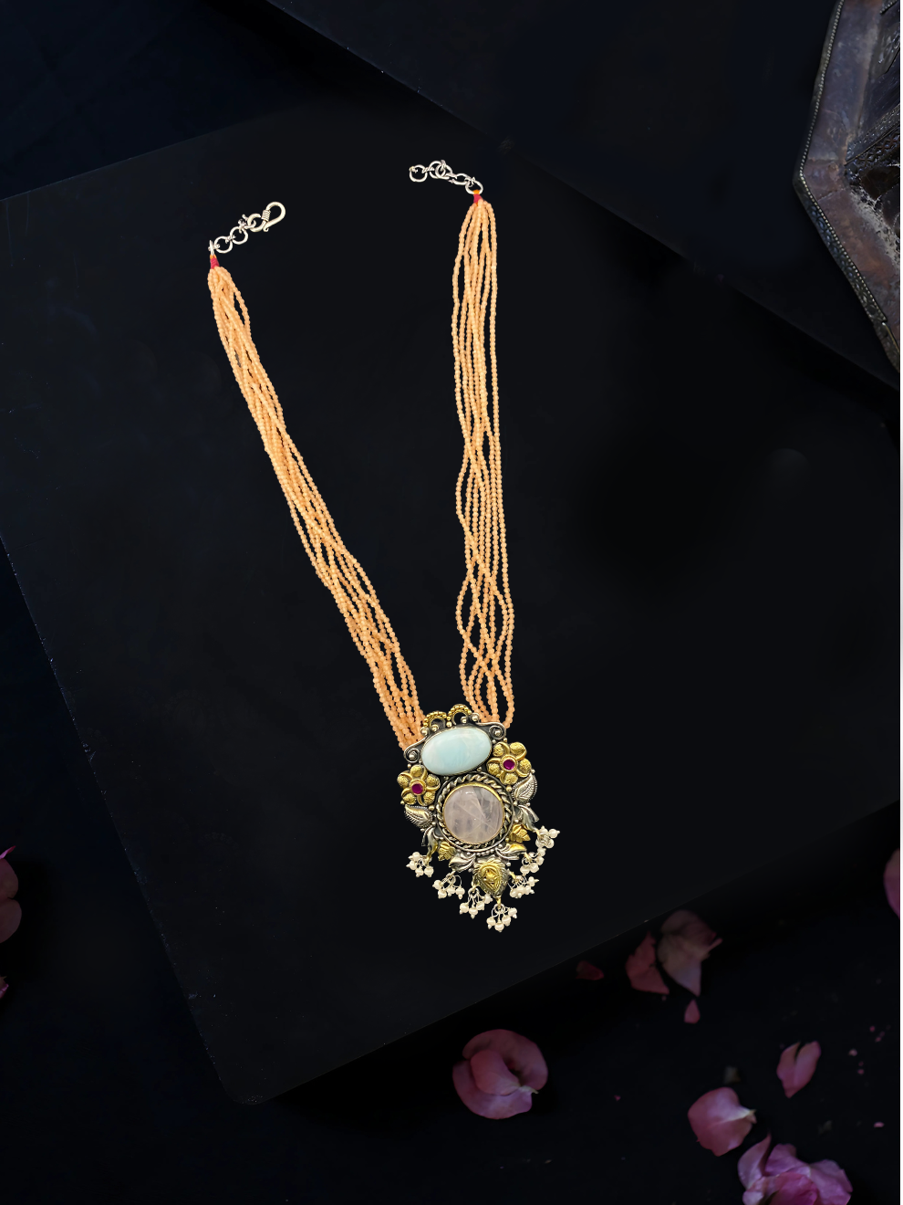 Aquatic Flame Necklace