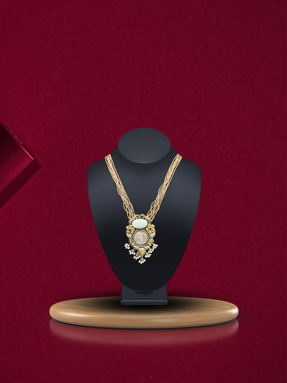 Aquatic Flame Necklace
