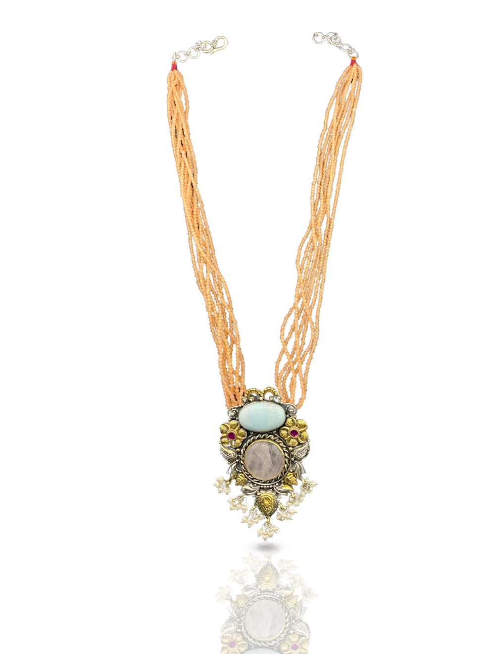 Aquatic Flame Necklace