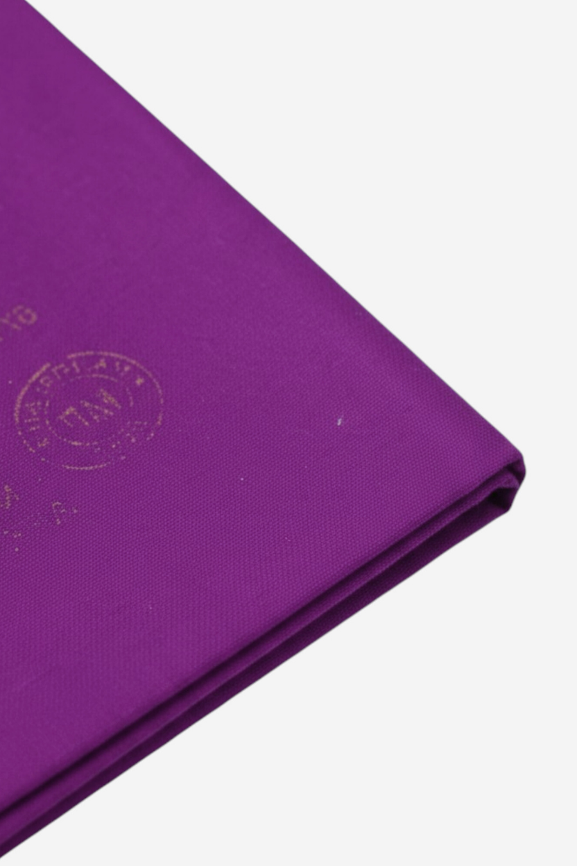 Plain Purple Blouse Piece for Effortless Style