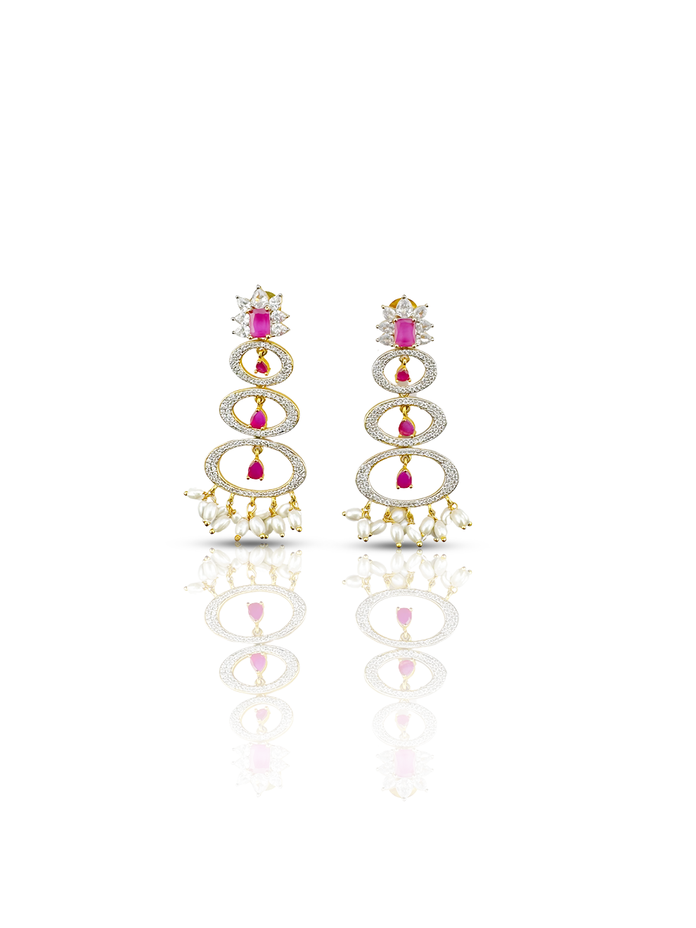 Triple Ring Danglers