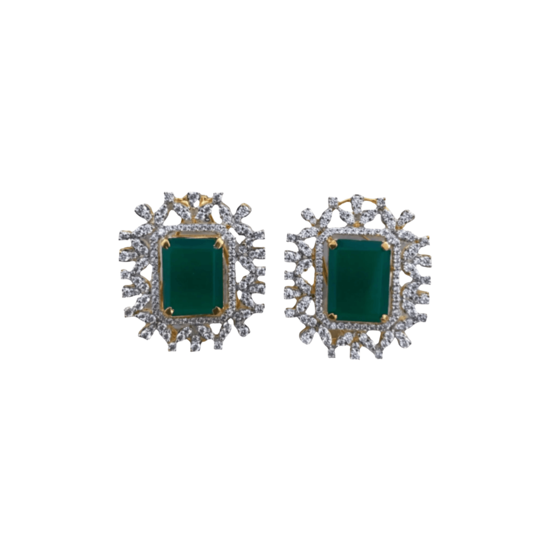 Emerald Enchanted Earrings - Dyulokha