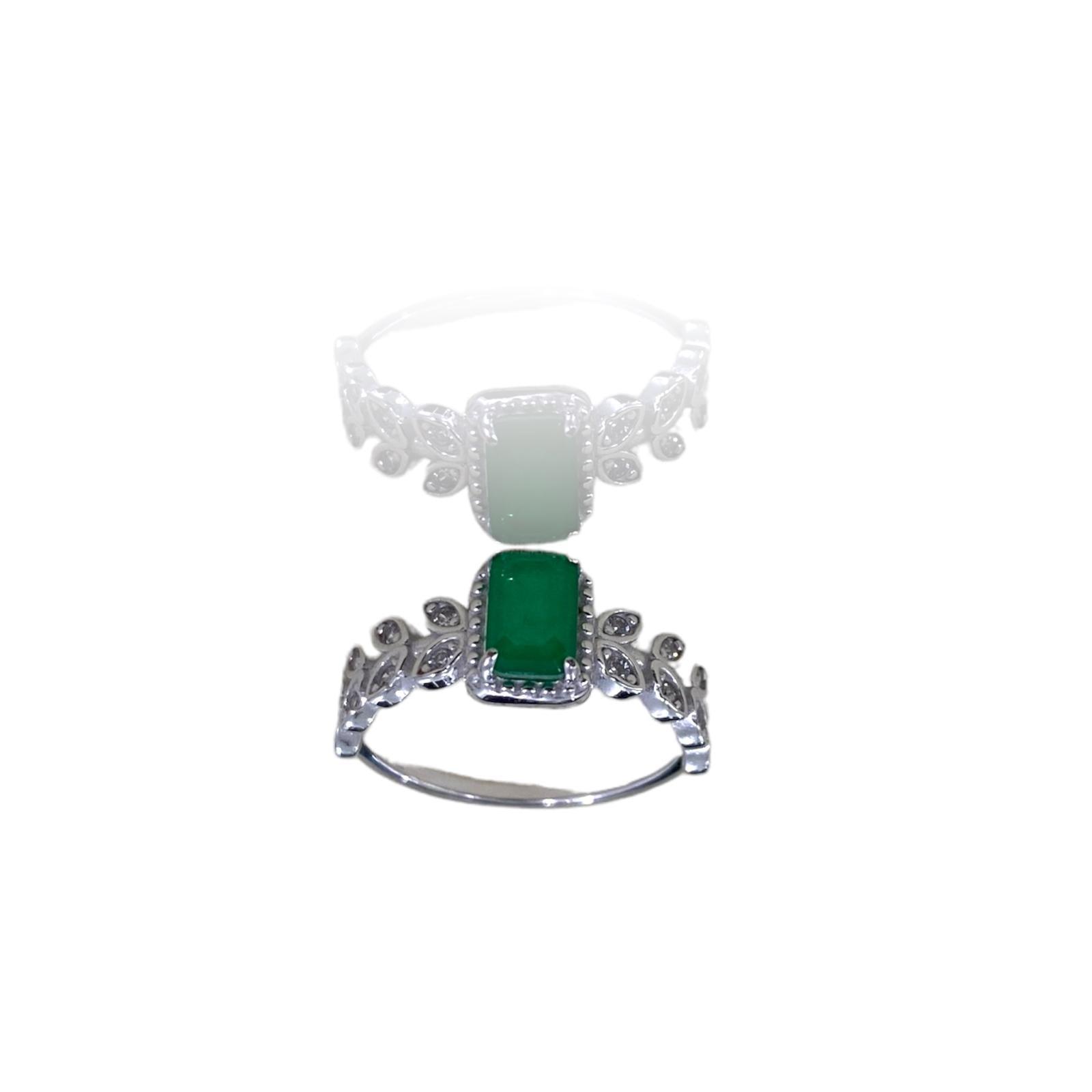 Glimmering Geometry Elegant Ring - Dyulokha