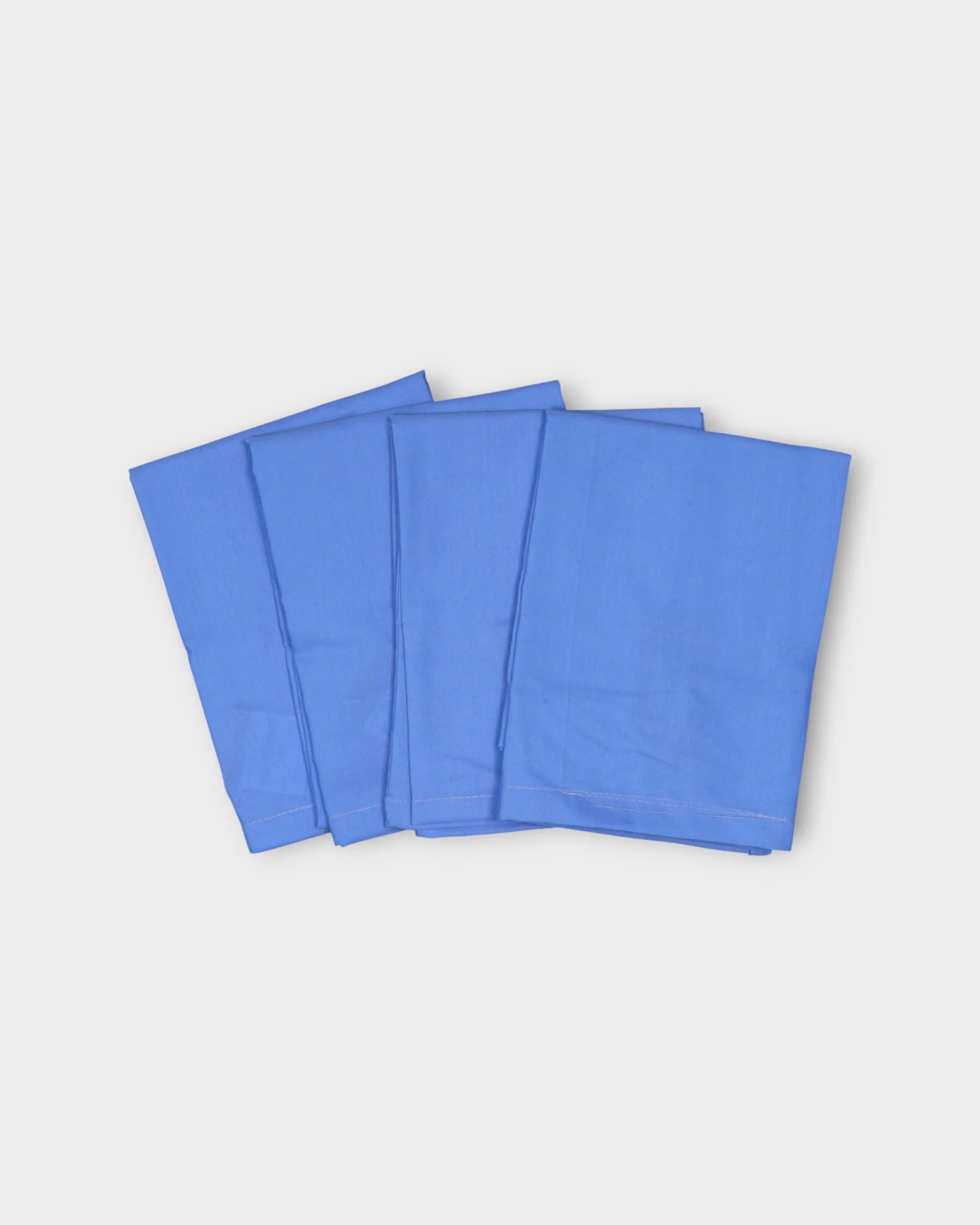 Blue Cotton Ankle Length Petticoat