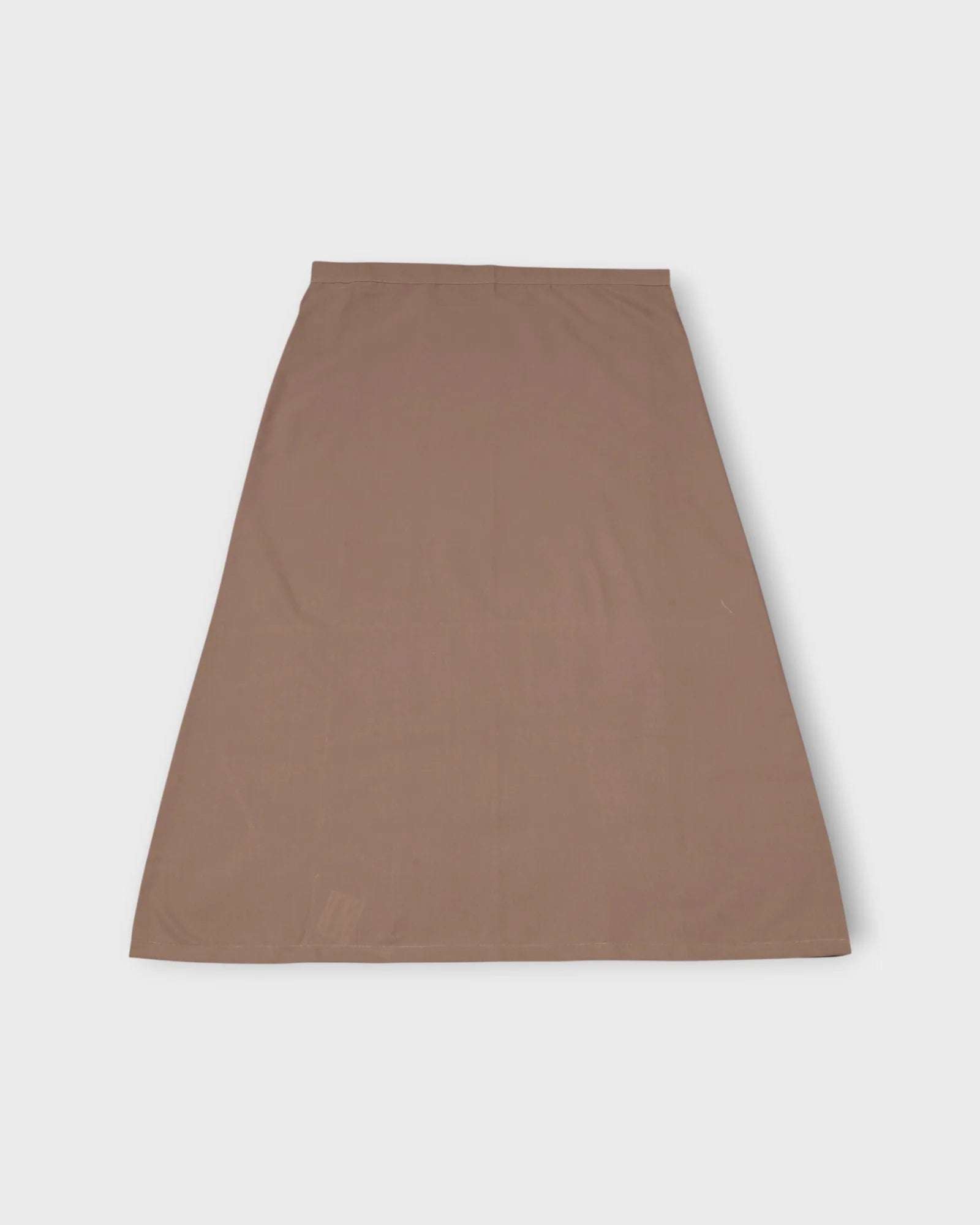 Dark Brown Cotton Ankle Length Petticoat