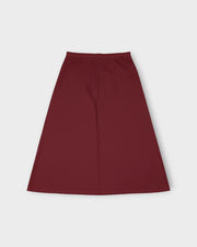 Dark Red Cotton Petticoat