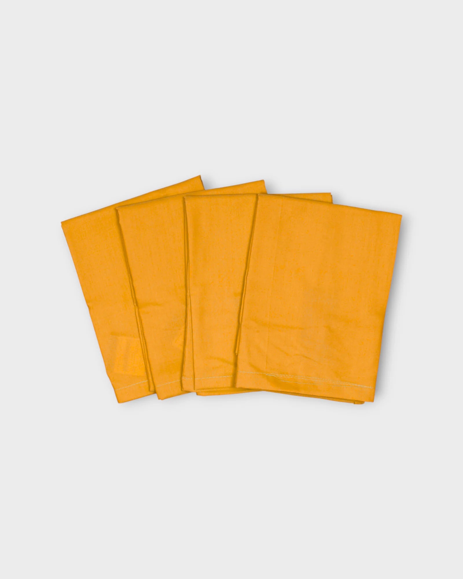 Vibrant Orange Cotton Ankle Length Petticoat