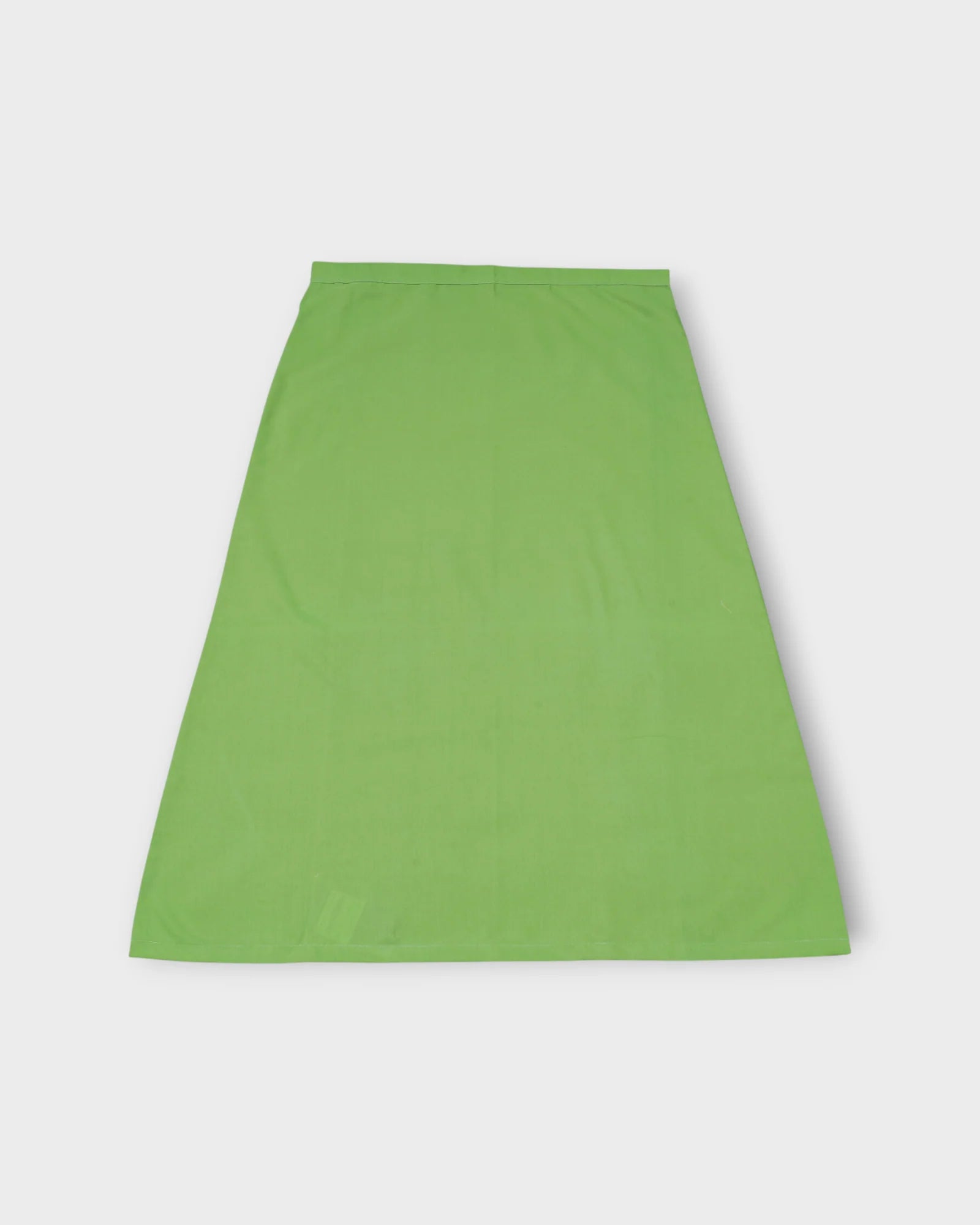 Pista Green Cotton Ankle Length Petticoat