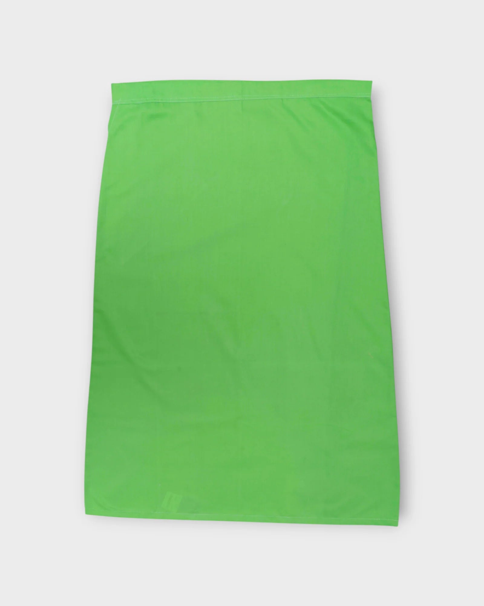 Parrot Green Cotton Ankle Length Petticoat