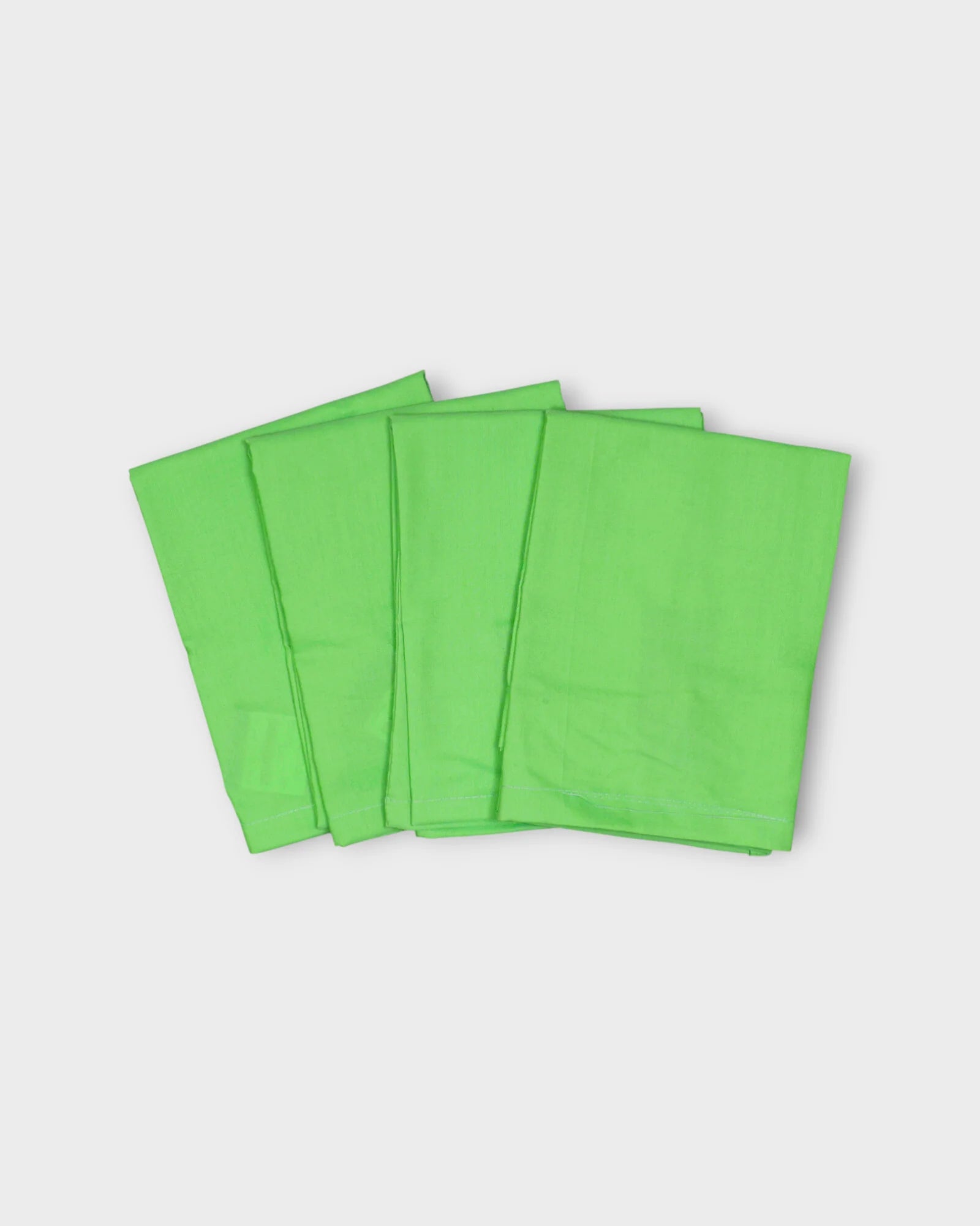Parrot Green Cotton Ankle Length Petticoat