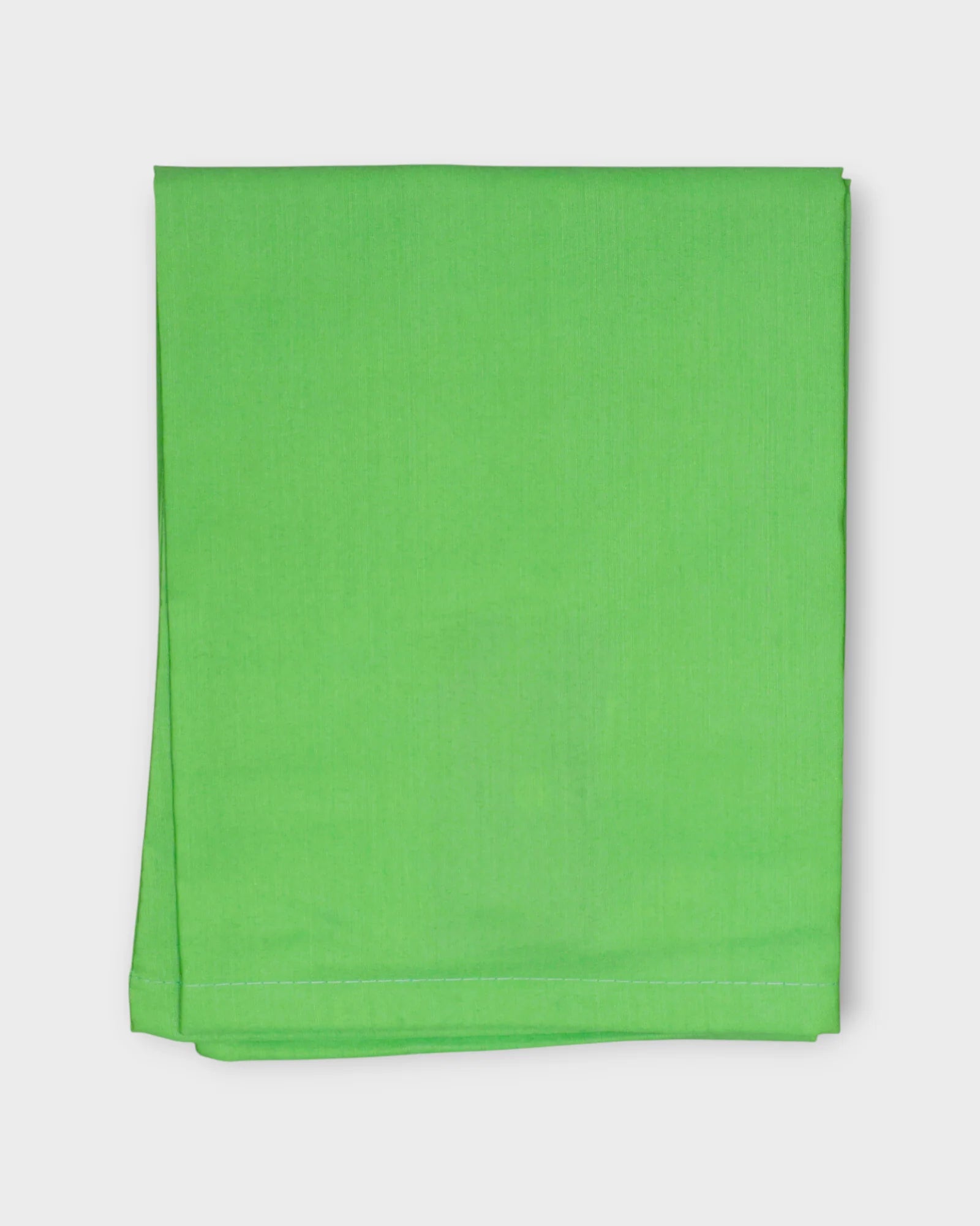 Parrot Green Cotton Ankle Length Petticoat
