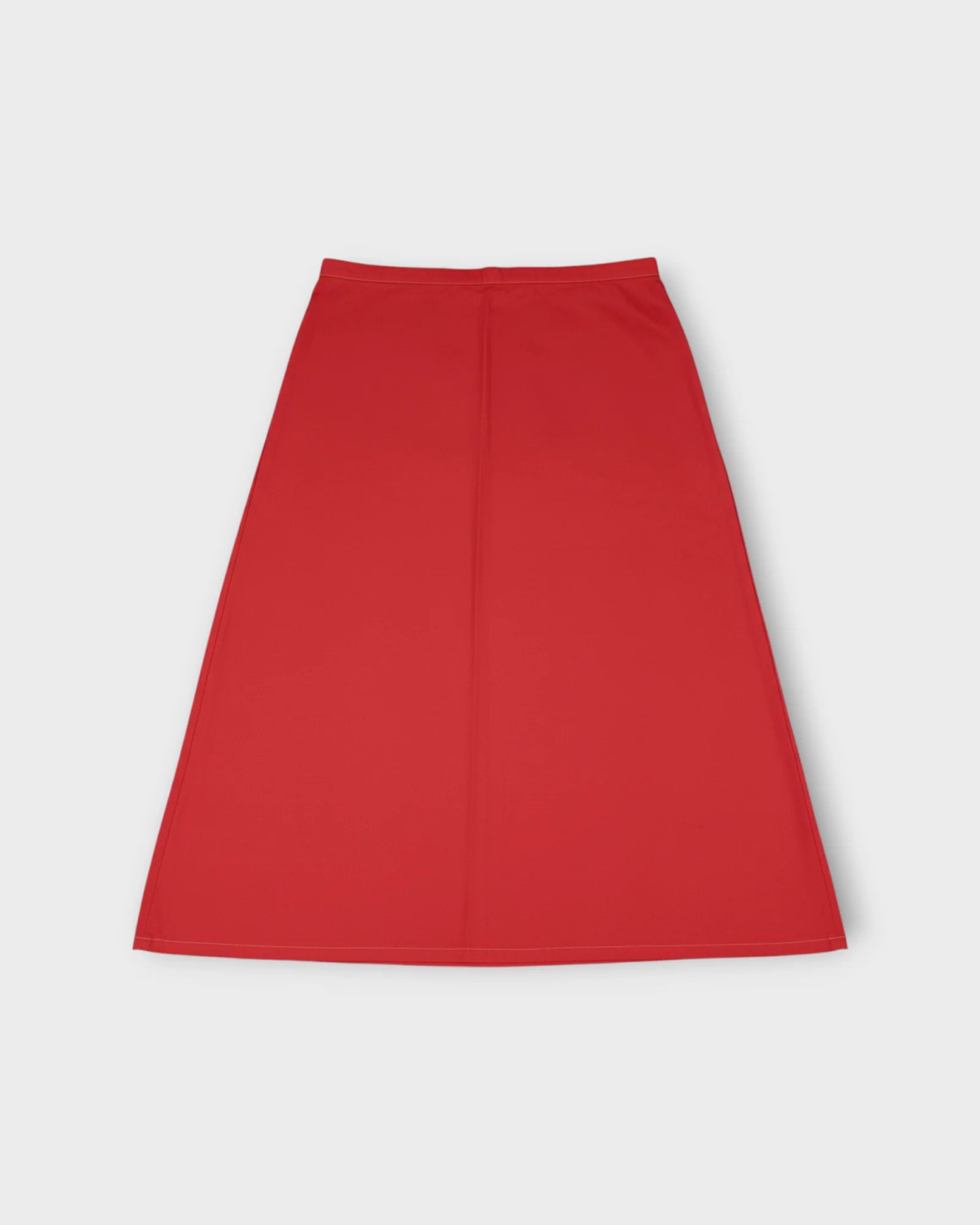 Red Cotton Adjustable Fit Petticoat