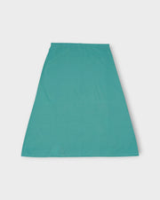 Teal Cotton Ankle Length Petticoat