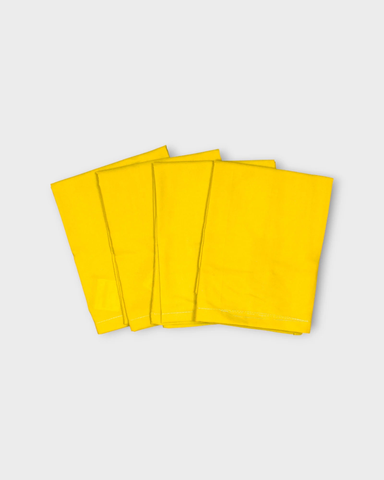 Vibrant Yellow Cotton Ankle Length Petticoat