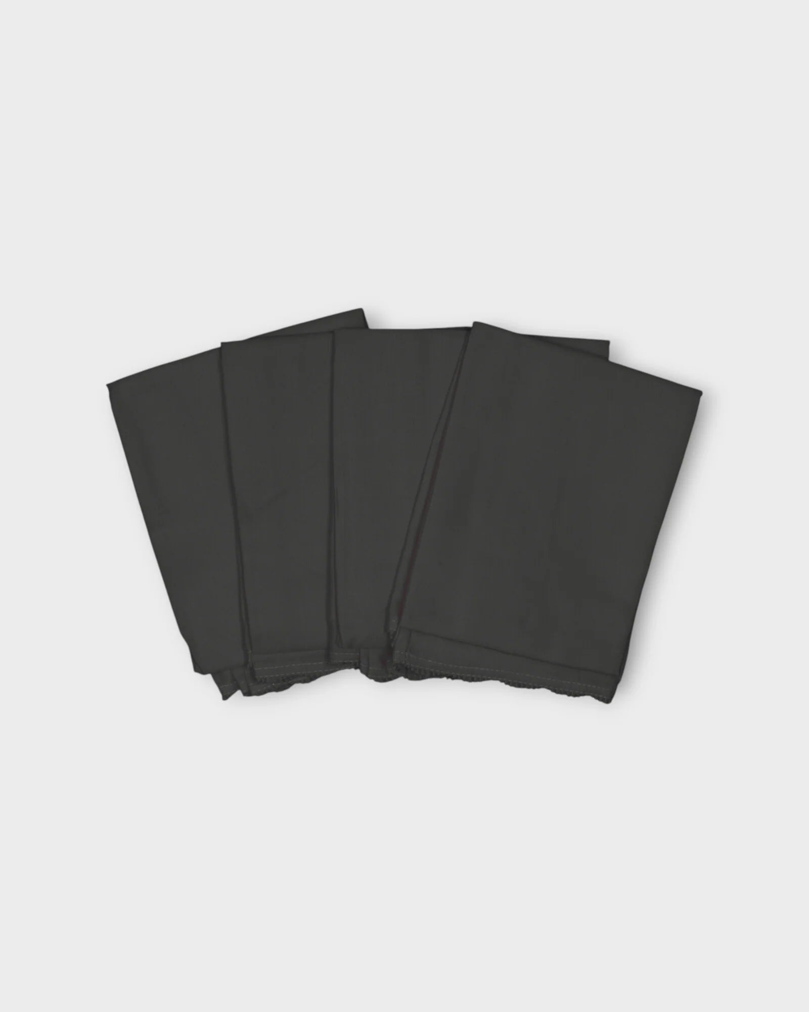 Black Cotton Ankle Length Petticoat