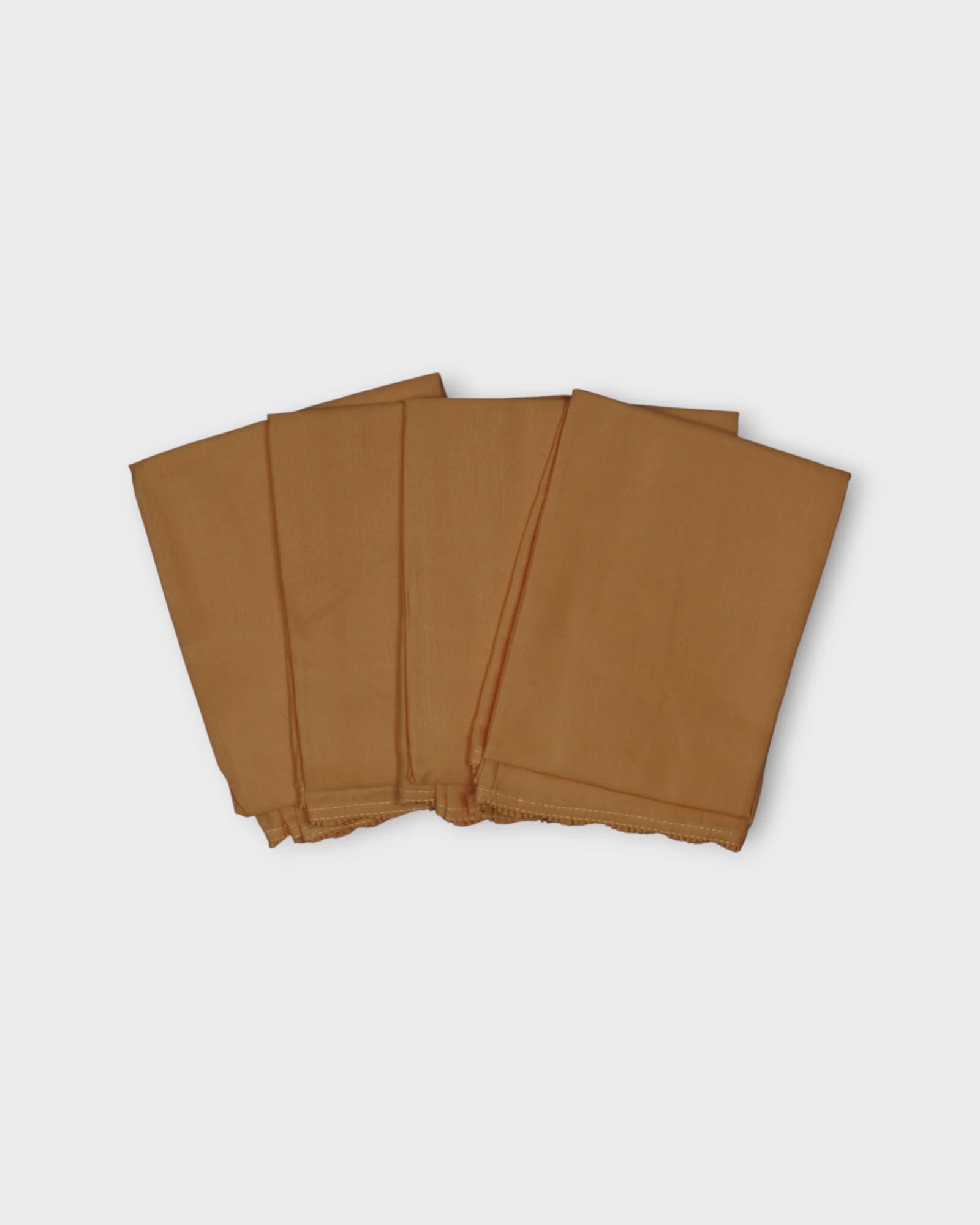 Brown Cotton Ankle Length Petticoat
