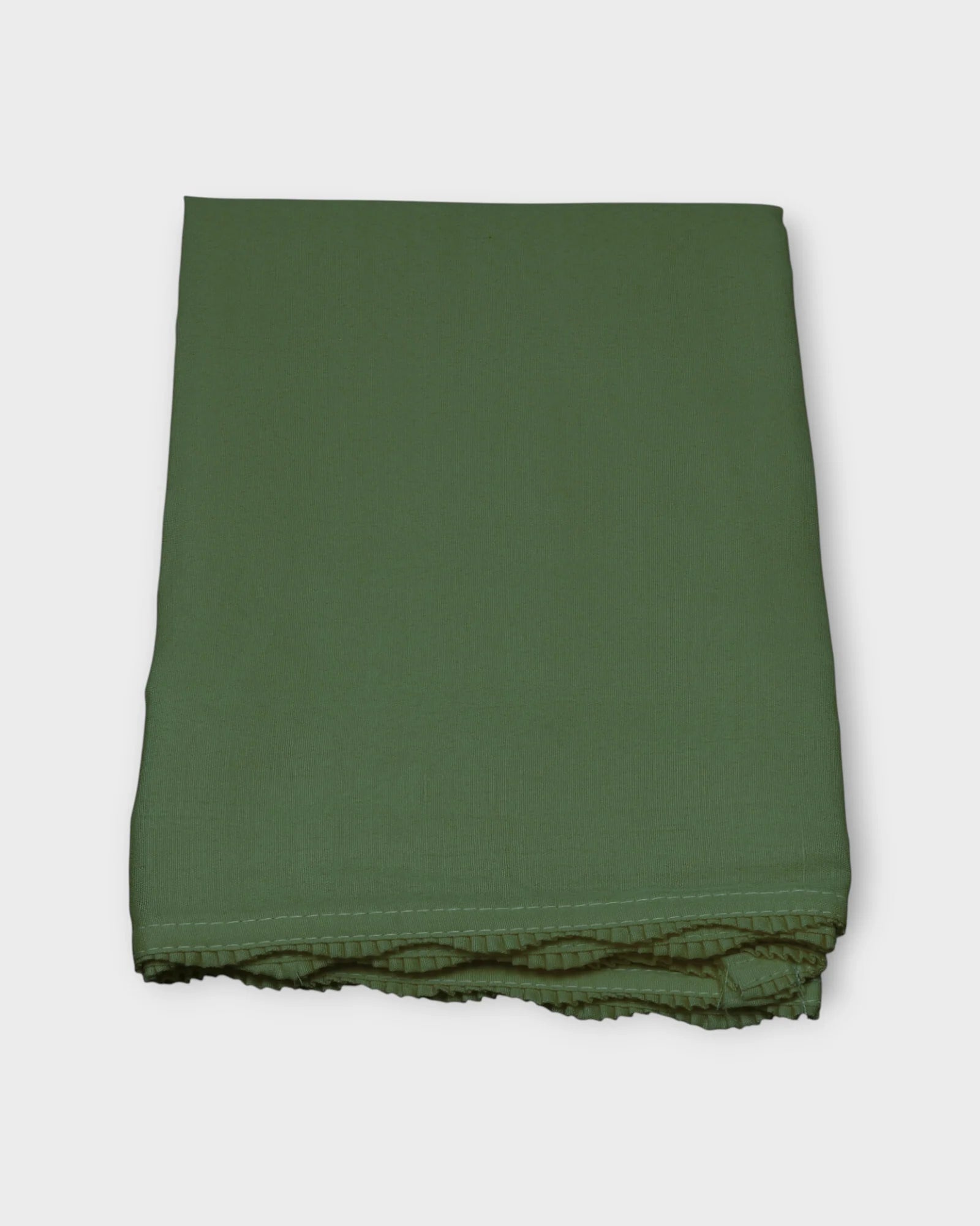Dark Green Cotton Ankle Length Petticoat