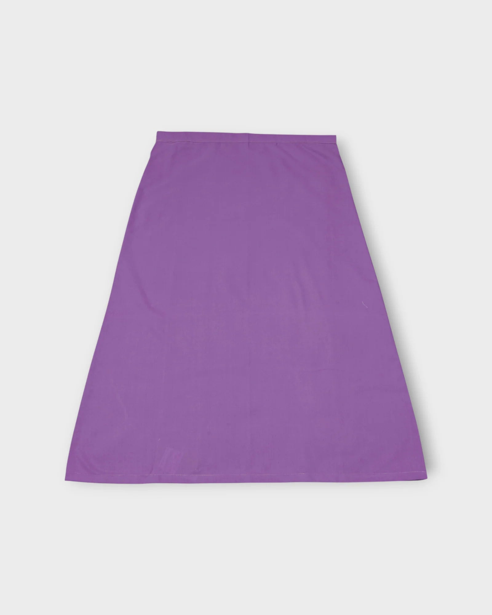Dark Purple Cotton Drawstring Petticoat
