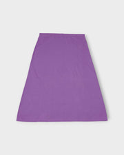 Dark Purple Cotton Drawstring Petticoat