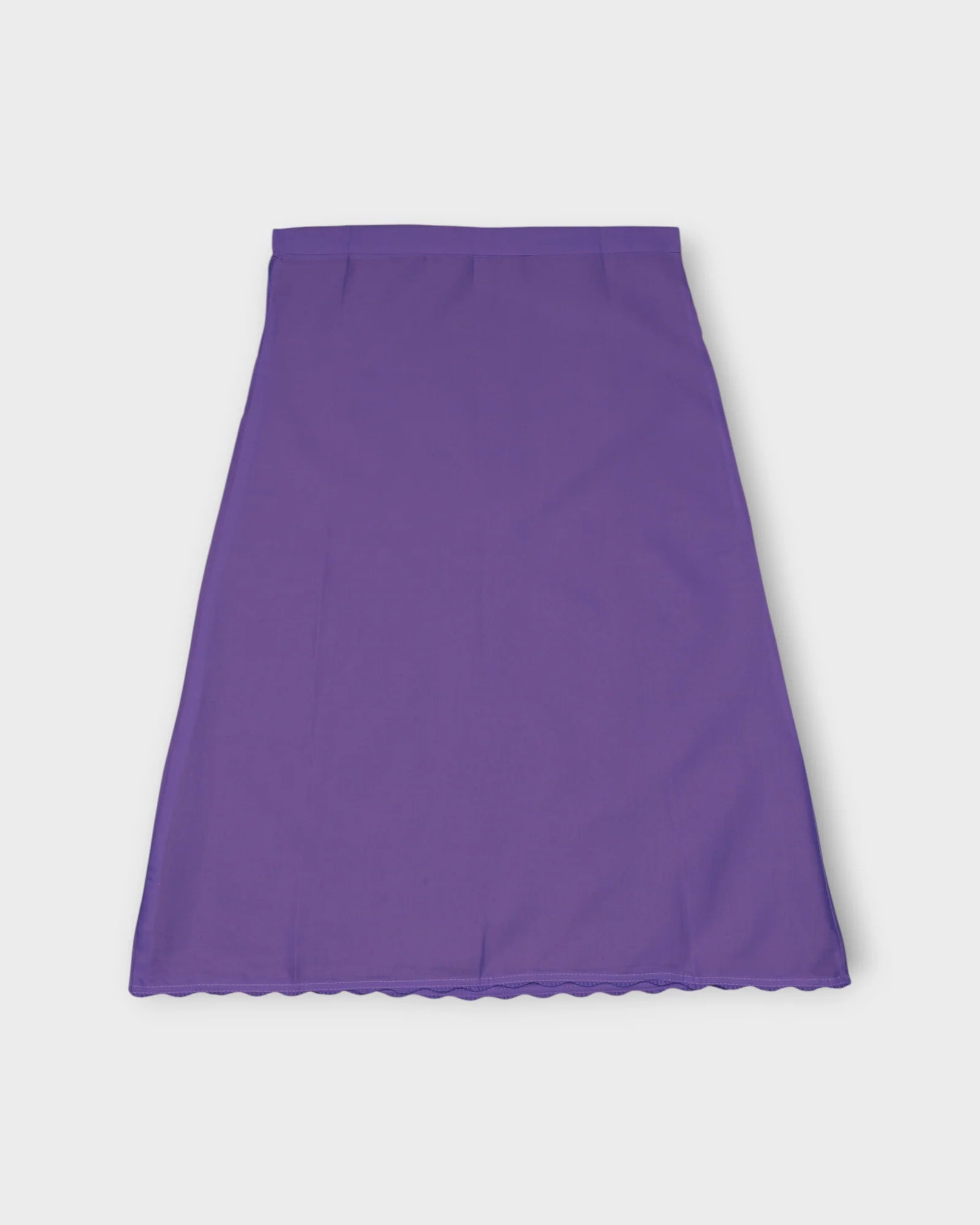 Dark Purple Cotton Ankle Length Petticoat