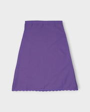 Dark Purple Cotton Ankle Length Petticoat