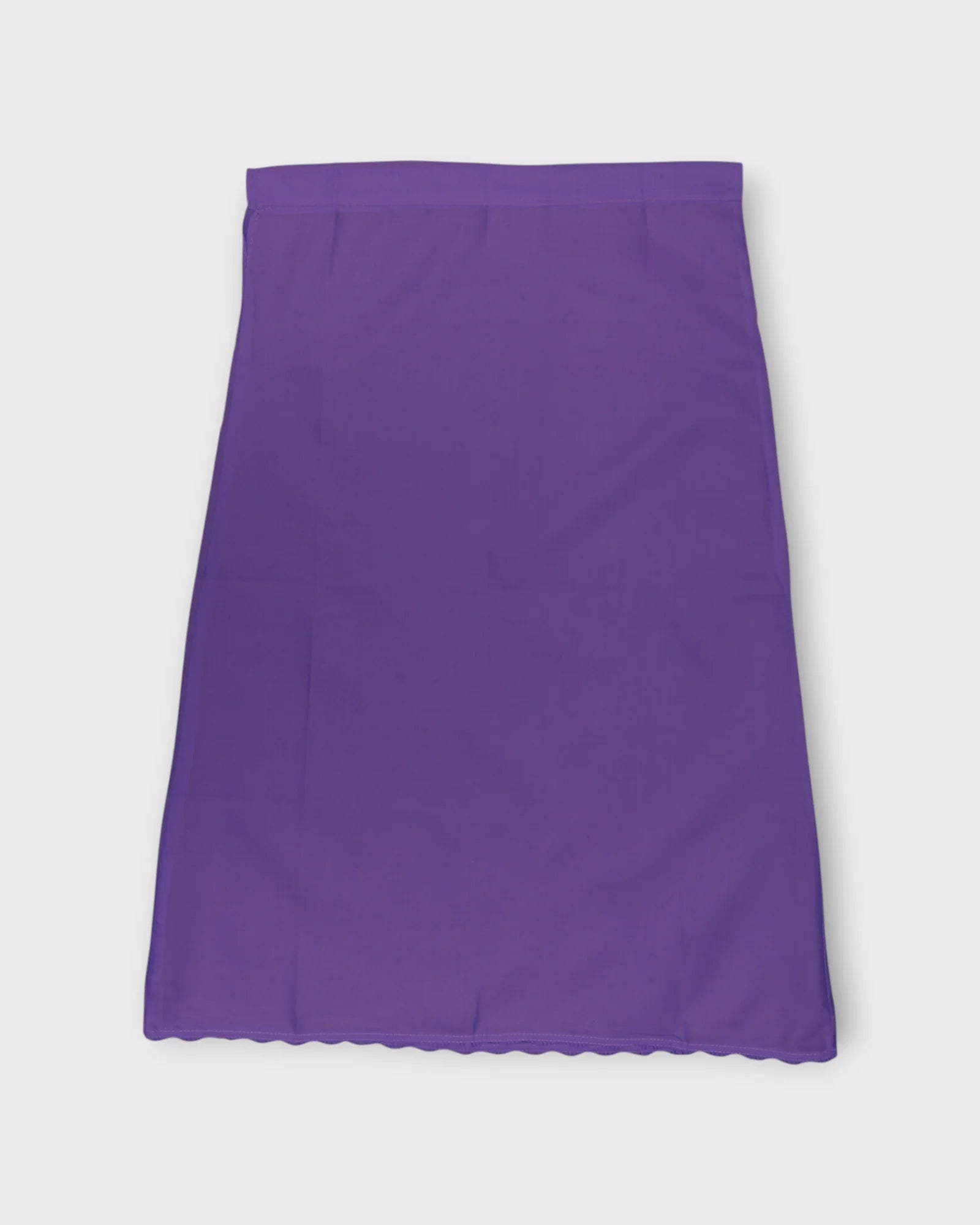 Dark Purple Cotton Ankle Length Petticoat
