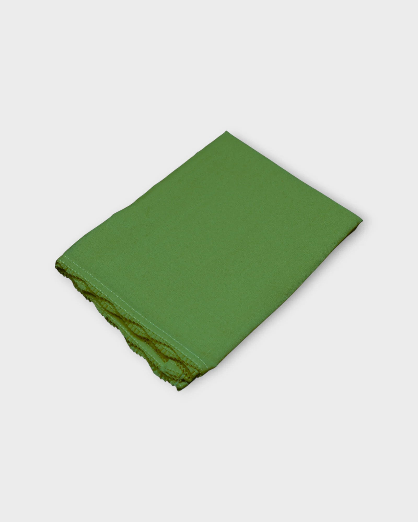 Green Cotton Ankle Length Petticoat