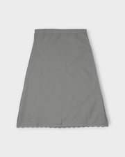 Grey Cotton Ankle Length Petticoat