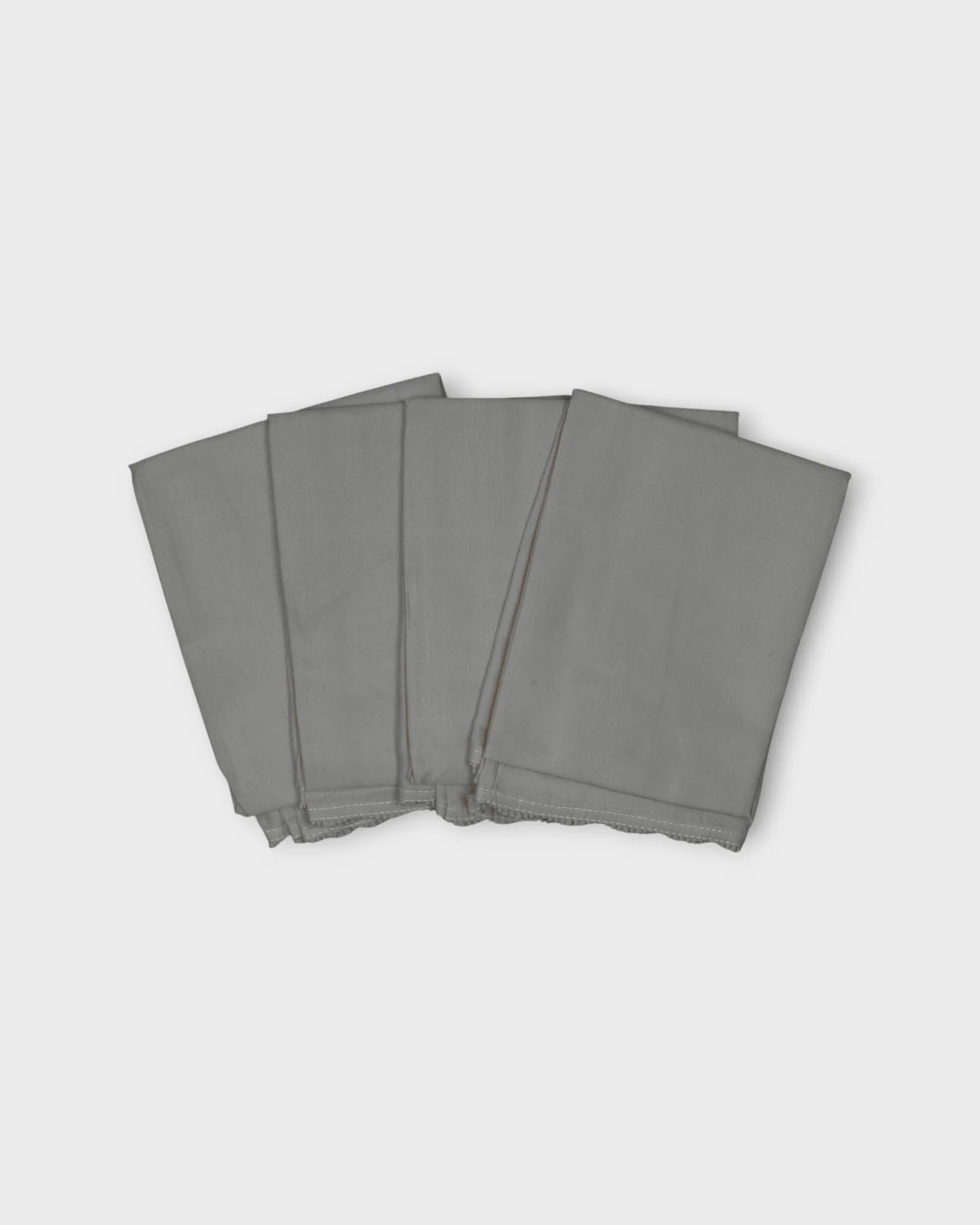 Grey Cotton Ankle Length Petticoat